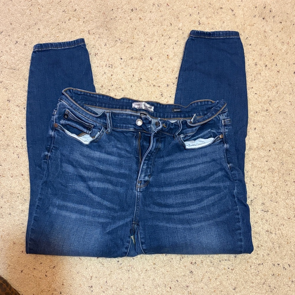 Judy Blue Dark Wash Skinny Jeans